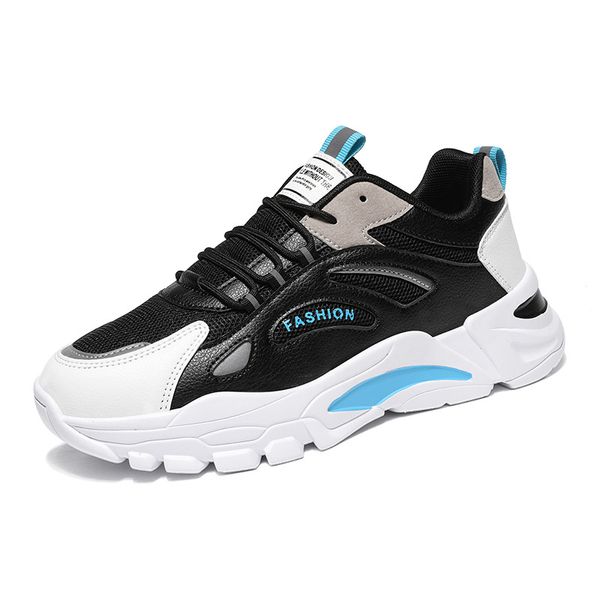 Scarpe da ginnastica da uomo uomo donna Scarpe da corsa Nero bianco Pelle traspirante Classico Durevole anti-salto Comodo Jogging casual Sneakers 40-45