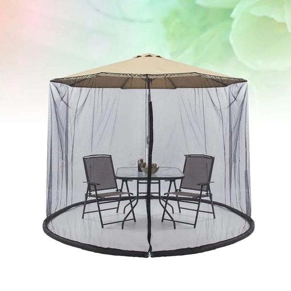 Raincoats 300 X230CM Mesh Network Outdoor Parasol Guarda-chuva Mosquiteiro Instalação Gratuita