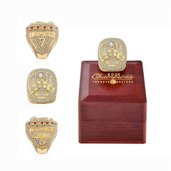 2019 Raptors Basketball Championship Ring Boutique Replica Fan Sharing251J