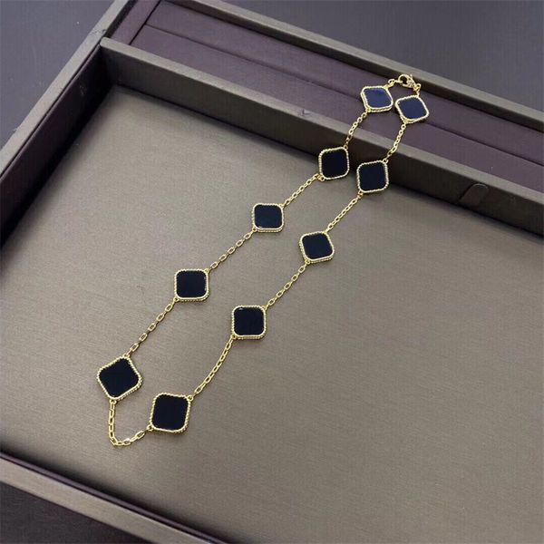 Elegante Halskette Mode Mann Frau Kette Hochzeit Armbänder Halsketten Besonderes Design Schmuck mit Geschenkbox