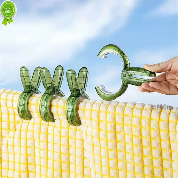 Große Kleidung Luft Trocknen Clip Winddicht Quilt Pegs Handtuch Klemme Aufhänger Nicht-slip Kleidung Rack Haushalt Wäsche Lagerung Supplies