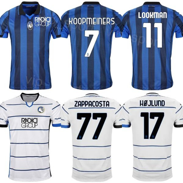 Maglia da calcio Atalanta 2023-24 Club 90 SCAMACCA 17 DE KETELAERE 8 PASALIC 15 DE ROON 22 RUGGERI 42 SCALVINI 7 KOOPMEINERS 13 EDERSON 11 LOOKMAN Kit maglia da calcio