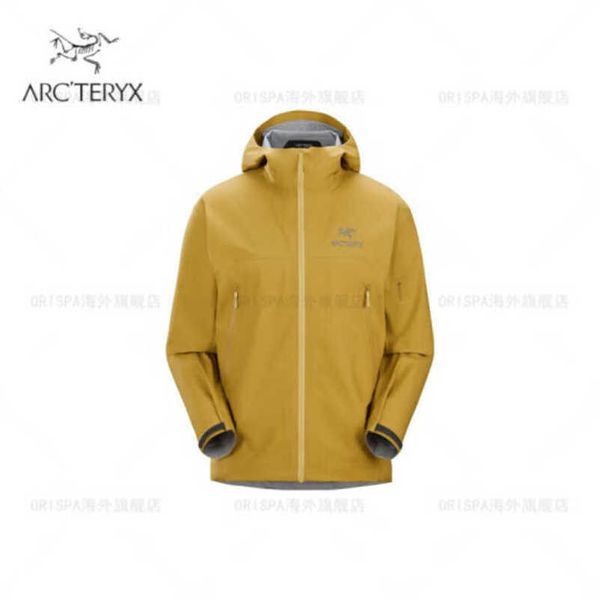 Arcterys Apparel Beta Ltar Jacket Sv Wasserdichte Outdoor-Wander-Hardshell-Herrenbekleidung Beta-Serie Goretex-Jacke Solid Hooded Zipper Long Sleeve Hard Shell WN-ESH3