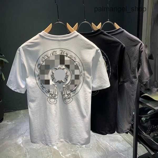 Summer Crosses T-shirts Hommes T-shirt Designer Hommes Femmes avec Chrome Thirts Loose Heart Ch Imprimer Manches courtes Casual Chromees WWJH