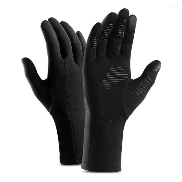 Radfahren Handschuhe Motorrad Winter Touchscreen Winddicht Reiten Warme Fleece Gefüttert Flexible Und Dünne Guantes Männer Frauen Moto Luvas