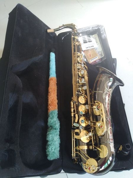 Japan Yanagisa T-992 Neues Tenorsaxophon, hochwertiges schwarzes Nickel-Saxophon mit fallender Melodie, B-Tenorsaxophon, das professionell B-Absatz-Musik spielt, schwarzes Saxophon