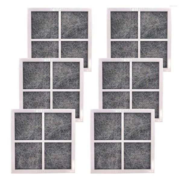 Correntes 6 Pcs Filtro de ar de substituição para LG LT120F Elite 469918 Geladeira Adq73214402 Adq73214404