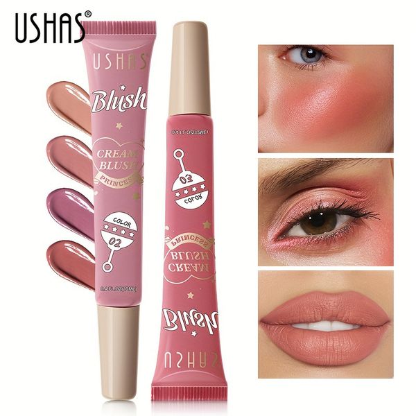 Natural Look Liquid Blush Eyeshadow Lipgloss 0,4oz / 12ML Foundation Makeup Bronzer in 4 Farbtönen FS324
