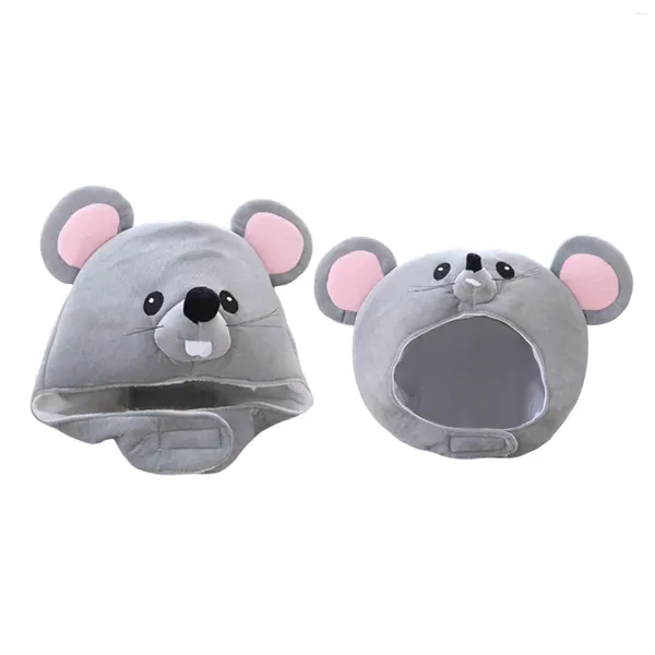 Party Masken Warm Maus Hut Kinder Geschenke Pografie Requisiten Stirnband Grau Lustig Für Kostüm Cosplay Selfie Zubehör