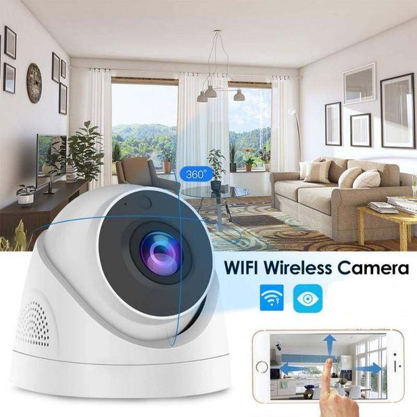 Telecamera IP 1080P Wifi Telecamera di videosorveglianza CCTV HD Visione notturna Audio bidirezionale Cloud Smart Home Camera Supoort 32G TF Card