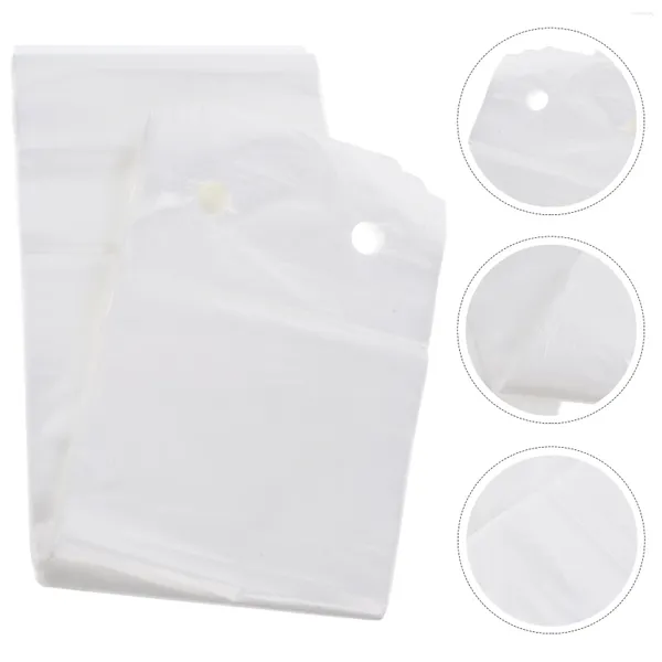 Raincoats 100 Pcs Guarda-chuva Capa Protetora Filme Plástico À Prova de Água Prático Bolsa Descartável Pp Caso Dobrável Saco Guarda-chuvas Chuva