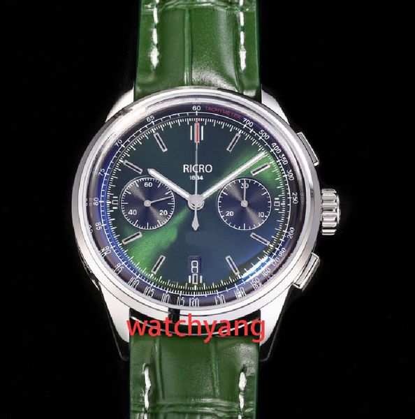 BLS Fabrika Lüks Mens Watch V2 Serisi Özel B01 Otomatik Sargı Kronograf Mekanik Hareket 316 İnce Çelik 42mm Safir Ayna Spor İzle