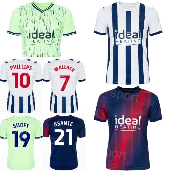 23/24 West Bromwich Futbol Albion 2 Furlong Jersey Club 7 Wallace 4 Kipre 27 Mowatt 17 Sarmiento 6 Ajayi 5 Bartley 19 Swift Phillips Thomas-Asante Futbol Gömlek Kitleri