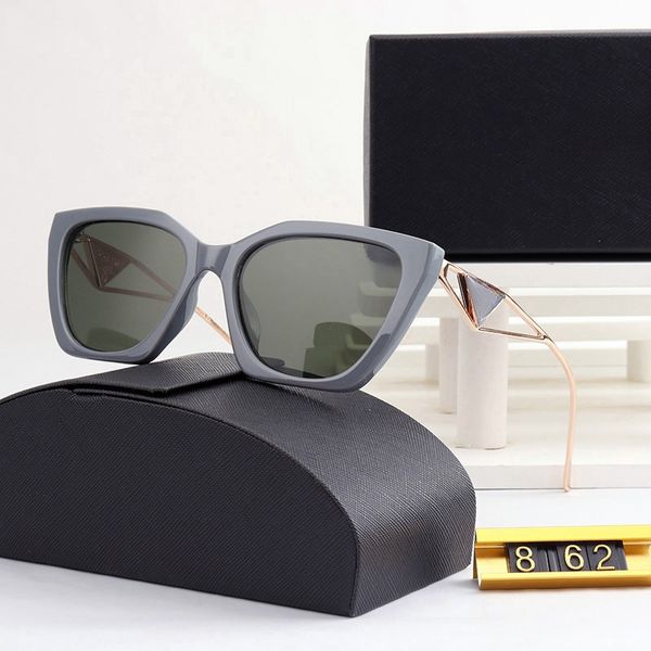 Nuovi occhiali da sole da donna Occhiali da uomo firmati Cat eye Occhiali da sole polarizzati Occhiali da viaggio per esterni occhiali gafas de sol UV400 opzioni di colore con scatola