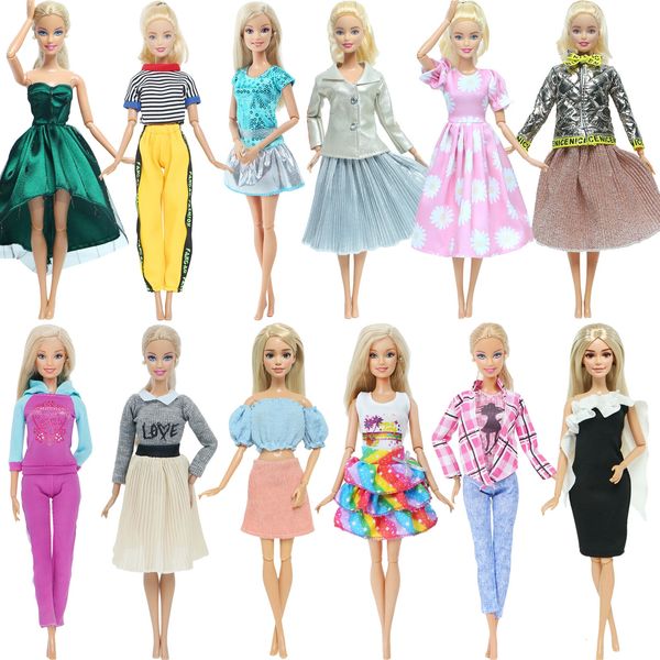 Dolls Fashion Doll Dress Roupet Casual Desgas