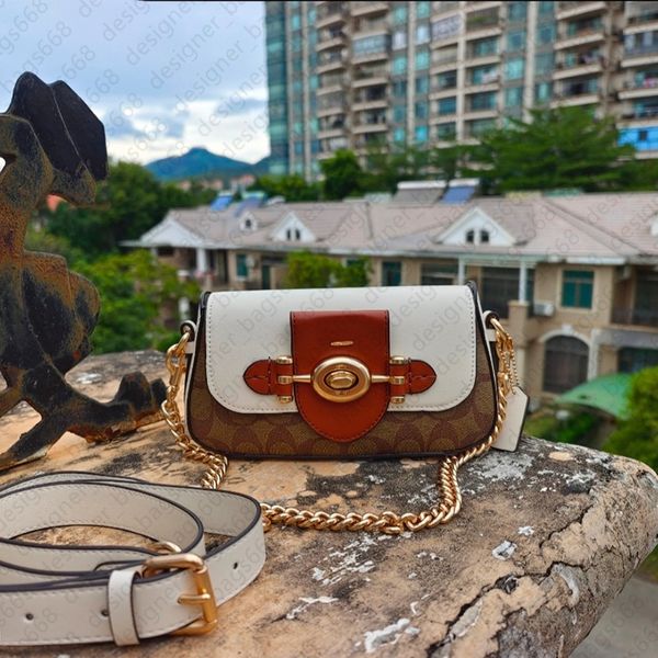 Yeni tasarımcı çanta havalı crossbody çanta kız koltuk altı çanta moda baget çanta retro omuz çantası hassas toka kadın çantası basit stil crossbody omuz çantası