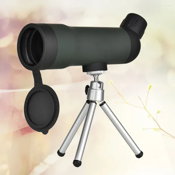 Teleskop Wasserdichtes 20 x 50 Mini-Nachtsicht-Optikobjektiv-Spektiv mit einziehbarem Stativständer für Camping