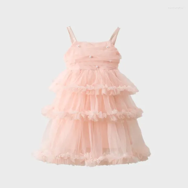 Mädchen Kleider Mode Prinzessin Kleid Baby Tüll Sommer Mädchen Kuchen TUTU Party Abend Geburtstag