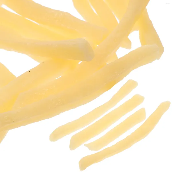 Decorazione per feste 30 pezzi Riempitivi per sacchetti di caramelle Simulazione di patatine fritte Modello Cibo finto Imitazione artificiale Giocattolo