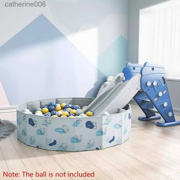 Baby Rail Gioco per bambini Gioco Pieghevole Piscina con palline oceaniche Senza vasche per palline Tende portatili per bambini Box pieghevole giocattolo Lavabile Regalo N1S5L231027