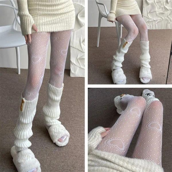 Kadın Çorap Kadın Erotojenik Tatlı Süper Yumuşak Kadınlar iç çamaşırı Güzel Aşk Jacquard Çorapları Streç ipek üst tayt