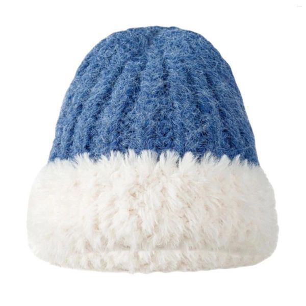 Chapéus de lã de malha de inverno masculino e feminino cobrem conjunto de luvas de cachecol quente