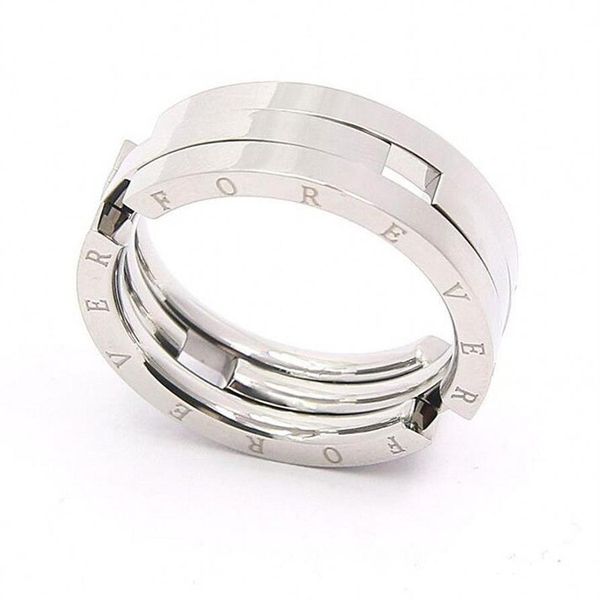 Choucong Neue Ankunft Mode Schmuck Titan stahl Verkaufen Zusammenklappbaren Männer Ring Verformte ringe für Frauen Geschenk Größe 6-11191N