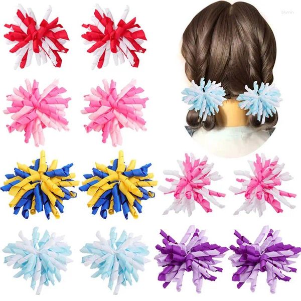 Acessórios para o cabelo 2 Pcs Kawaii Clips Para Meninas Cheerleading Hairpin Crianças Ornamentos Headdress Crianças Barrettes Hairpins Headwear