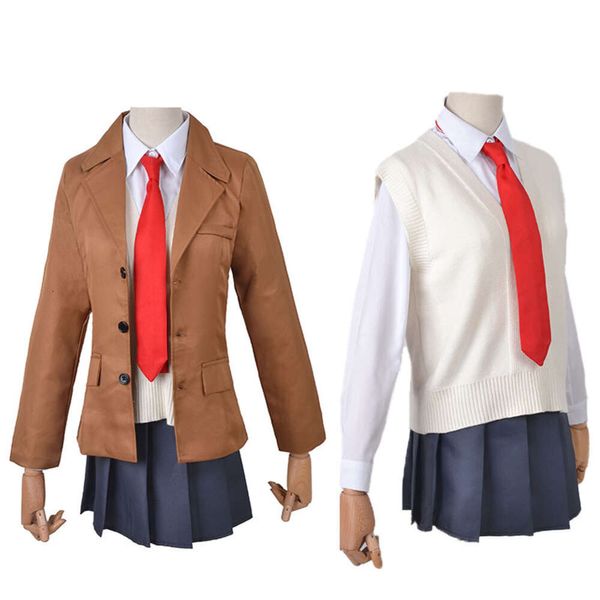 Hot Anime Rascal Does Not Dream of Bunny Girl Senpai Sakurima Mai Azisagawa Sakuta JK Uniforme scolastica Donna Costume Cosplay