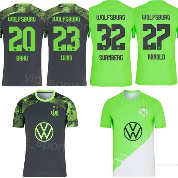 2023 2024 Futbol VFL Wolfsburg 32 Mattias Svanberg Forma Kulübü 1 Koen Casteels 16 Jakub Kaminski 21 Joakim Maehle 19 Lovro Majer 23 Jonas Rüzgar Futbol Gömlek Kitleri