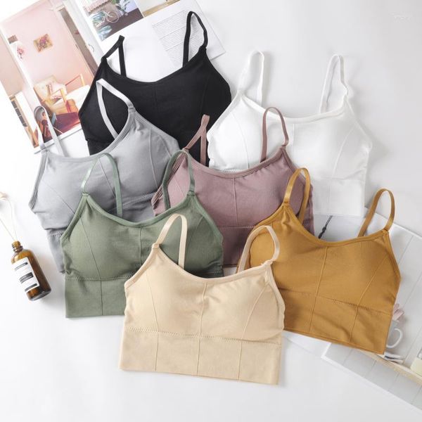 Bustiers Korsetts Sexy Dessous Nahtlose Sport-BH U Typ Rückenfreies Trägerloses Top Push Up Bralette Büstenhalter Frauen Unterwäsche XW646Bustiers