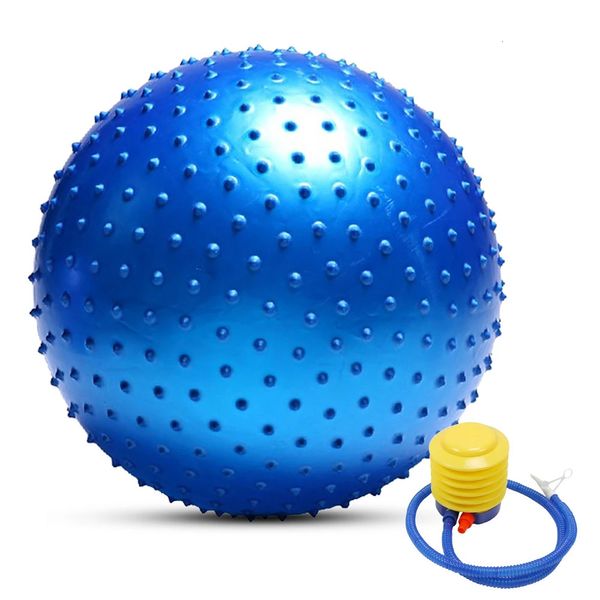 Yoga-Bälle 45 cm, 55 cm, 65 cm, 75 cm, mit Widerhaken, Massageball, Sportpunkt, Fitness, Fitnessstudio, Balance, Fitball, Pilates, Workout, Übung 231027