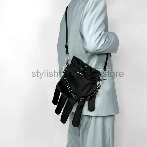 Bolsas de ombro Bolsas escolares Bolsa macia de nylon masculina casual charmosa bolsa de corpo cruzado europeu Nylon casual mochila personalizada bolsas de dedo elegantebolsasloja