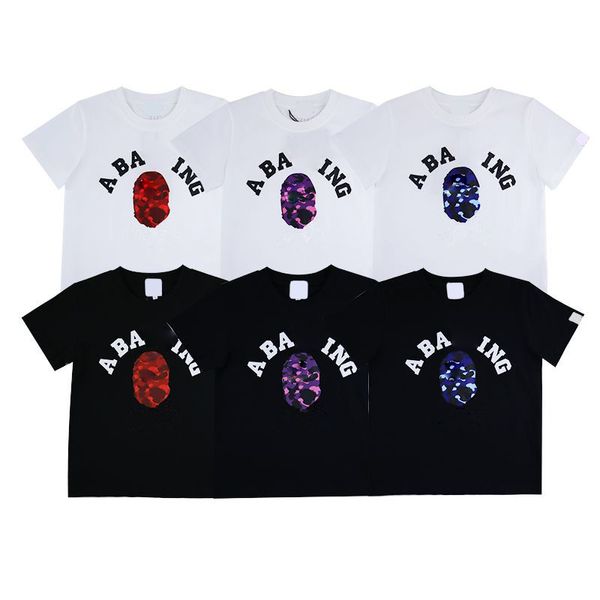 Kleinkind Designer Kinder T-Shirts Kleidung Jungen Baby T-Shirts Kleinkinder Tops T-Shirts Mädchen Mode Hip Hop Camo Street Tops Casual Sommer Kind Kleinkinder Sie