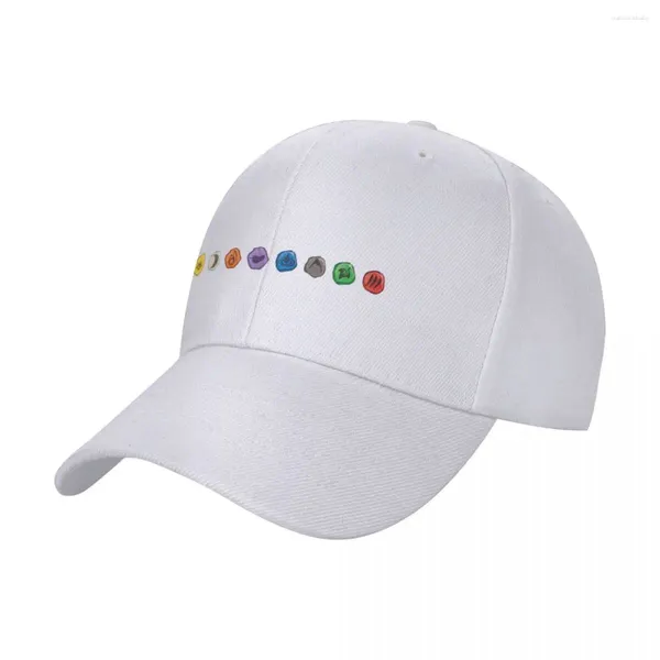 Berretti Gemme Berretti da baseball Snapback Uomo Donna Cappelli Berretto casual regolabile per esterno Cappello streetwear Casquette policromatica