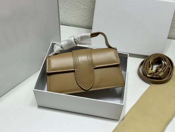 Klassische Luxus-Designer-Damenbrieftasche, handgefertigte One-Shoulder-Crossbody-Clutch aus Leder der Marke 668