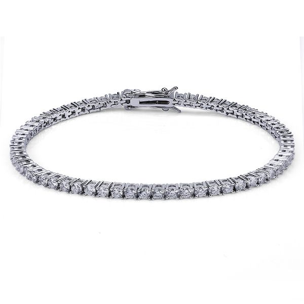 pulseira de estilista de moda pulseiras de tênis de quadril jóias quentes jóias 18k Prazada de amor de prata dourada jóias de luxo para homem mulher atacado frete grátis de alta qualidade