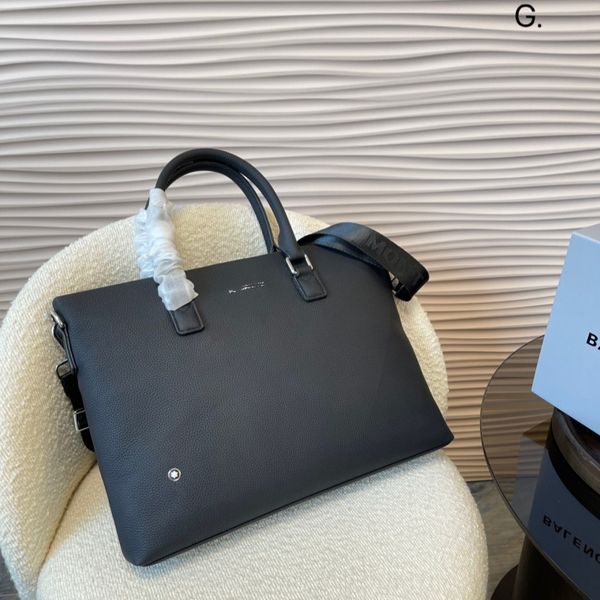 Dizüstü bilgisayar evrak çantası Mont Blanc Kısa Kılıf Dizüstü bilgisayar çantası tam deri kutu çanta çantası diş çantası diş çantası tasarımcı çanta çanta lüks çanta pres çanta çanta kadın çantası