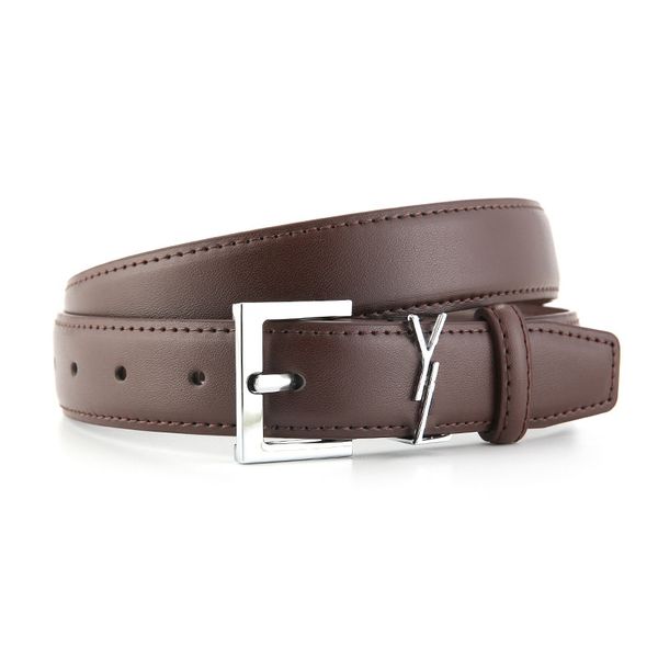 Active Designer Fashion Great Ceinture Cintura Belt Head Litchi Quiet Great Belts Designer-Gürtel für Damen, echtes Leder, 3,0 cm Breite, hochwertige Herren, Desi S