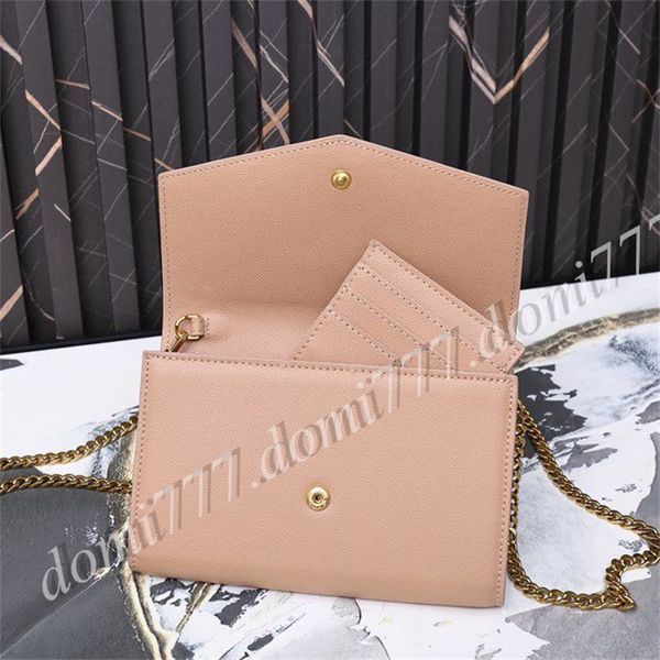 5 Boyunca Moda Mini Zincir Çantası Kadın Omuz Çantaları Çanta Cüzdanı 19x12x4cm