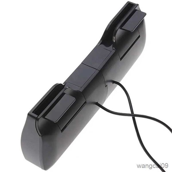 Mini alto-falantes par mini portátil usb estéreo alto-falantes linha controlador soundbar para portátil mp3 telefone leitor de música com clipe r231028