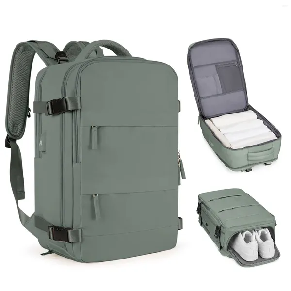 Rucksack für Reisen, Flugzeug, großes Multifunktionsgepäck, leicht, wasserdicht, für Mädchen, Sporttasche, Laptop, Business, Handgepäck