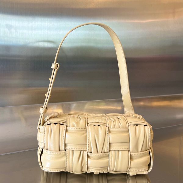 10A Qualität BV's Brick CASSETTE Taschen Handtasche Damen Berühmte Marken 23,5 cm Designermode Intrecciato Nappa Schaffell Weben Luxus Umhängetaschen Kostenloser Versand VV027
