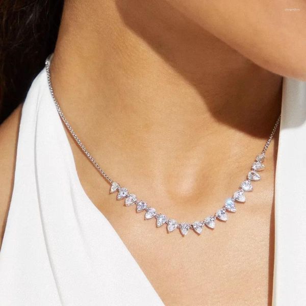 Колье Stonefans Clavicle Crystal Water Drop Chain ожерелье для женщин красивый эффектный воротник аксессуары