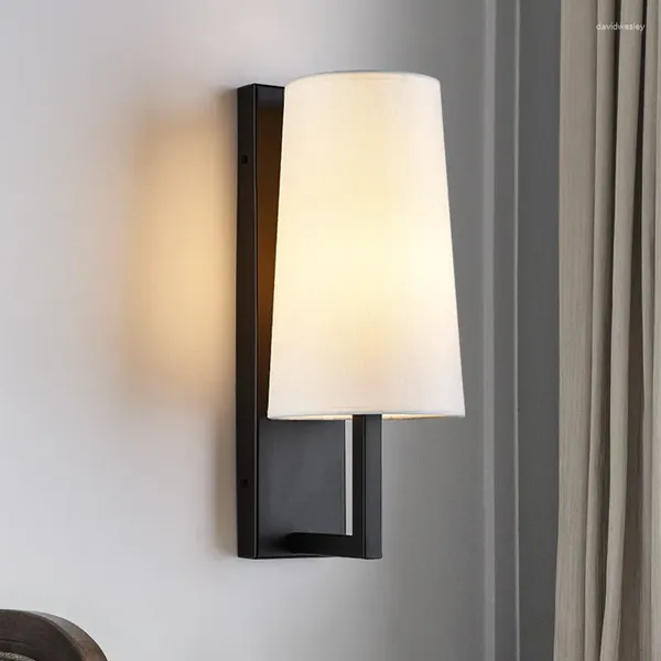 Lâmpadas de parede Lanterna Sconces Preto Sconce Lâmpada Turca Cabeça Penteadeira Camarim Led Light para Quarto