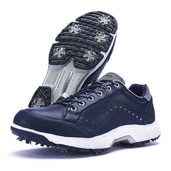 VENDO Scarpe da bowling Scarpe da basket Nuovo Uomo Golf Scarpe da ginnastica impermeabili Uomo Outdoor ing Spikes Big Size 7-14 Jogging Walking Maschio 210706