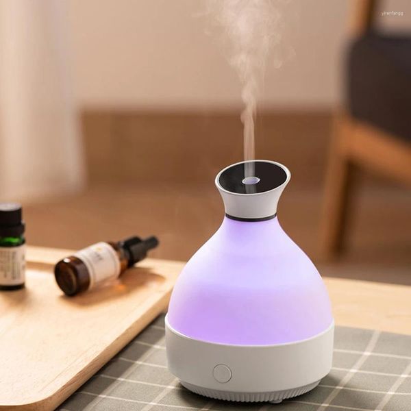 Duftlampen 150 ml Luftbefeuchter Ultraschall Aroma Ätherisches Öl Diffusor mit Adapter Nachtlicht Home Office Kaltnebelreiniger