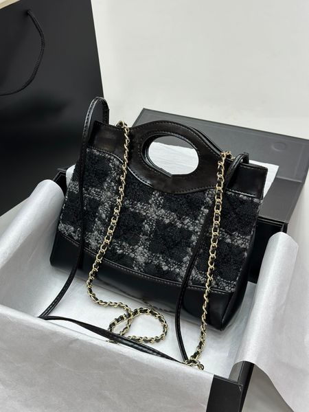 Классическая кожаная сумка в клетку Chaneity, модная сумка для покупок, простая атмосфера, модная сумка на плечо, сумка через плечо под мышками, сумка через плечо в стиле ретро