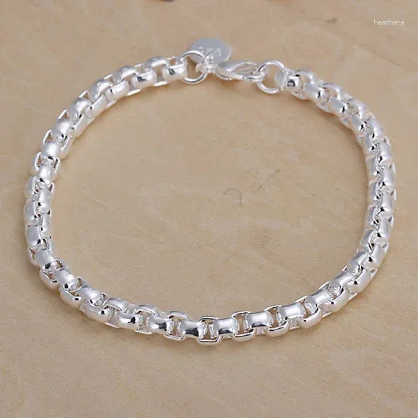 Link Armbänder Schöne Mode Frauen Männer Kette Silber Farbe Schmuck Hohe Qualität Fabrik Preis