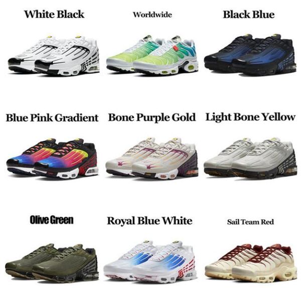 TN Plus Дизайнерские кроссовки Спортивные черно-белые кроссовки Надувная мягкая подошва Royal Cherry Platinum легкий Благородный Свежий Открытый Мужчины Женщины технологичные Дизайнерские кроссовки